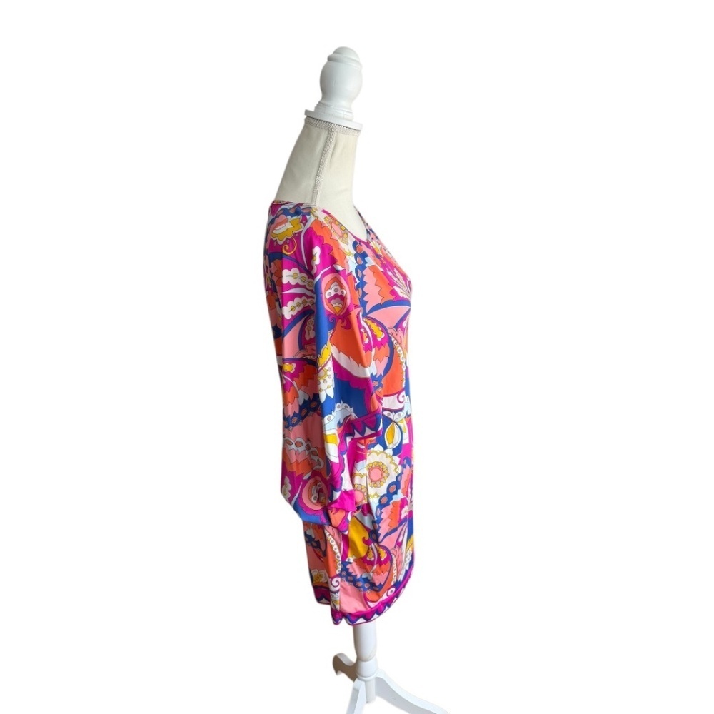 TRINA TURK Sevilla Tunic Swim Beach Coverup - Picture 4 of 10